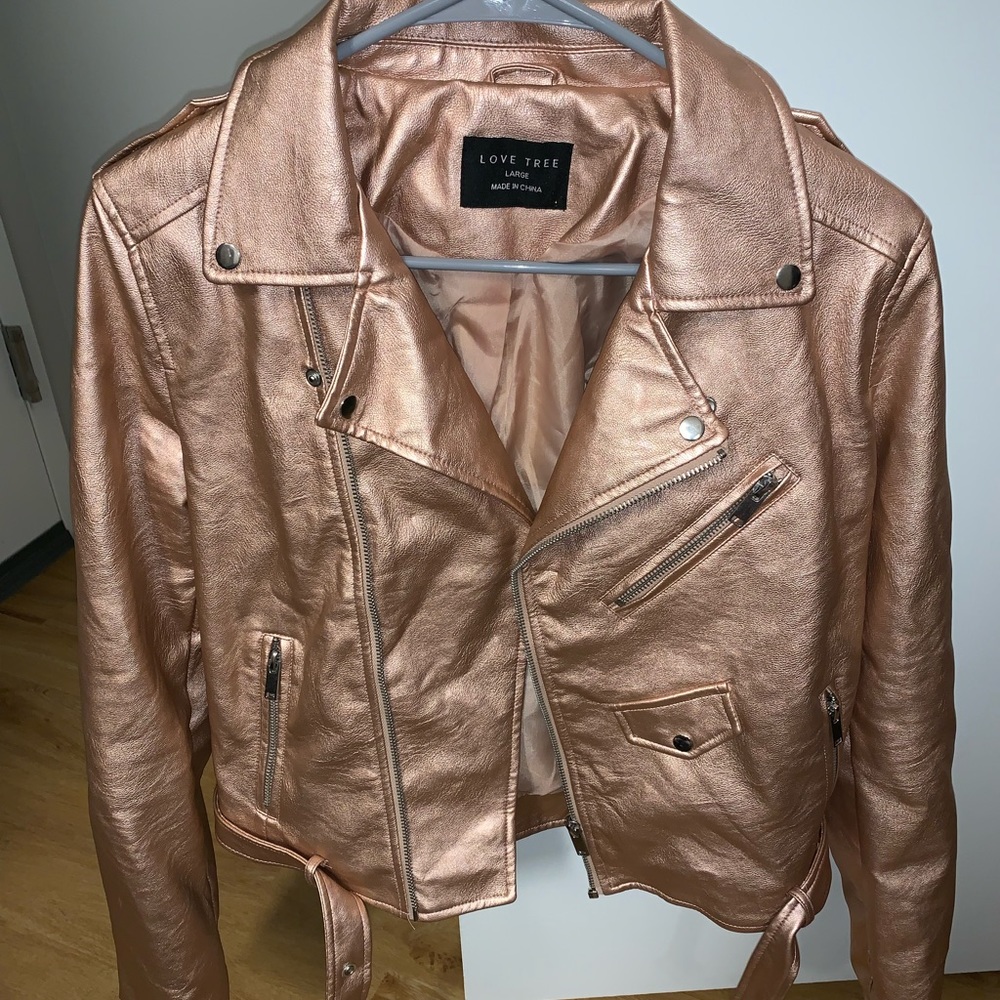 Leather jacket